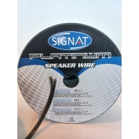 Signat S102003 - 2x4mm2 luidsprekerdraad - OFC - ook geschikt voor subwoofer
