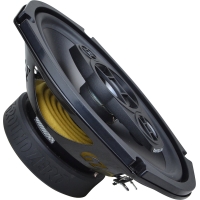 Ground Zero GZRF 69SQ - triaxiaal 6x9 inch - 2x 130 Watt RMS vermogen - 3 ohm Impedantie + 10 meter 2x 2,5mm2 luidsprekerdraad