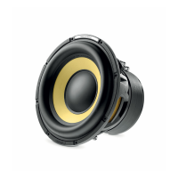 Focal E25KXE - Elite subwoofer - 600 Watt RMS - 2x 4 Ohm impedantie