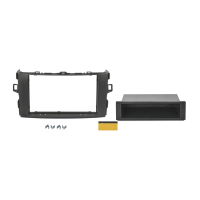 Phonocar 3/416 - 1-2 din montage paneel voor TOYOTA Auris 2007-2012