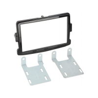 ACV 381250-14-2 zwart glanzend 2 din inbouwpaneel Dacia-Opel- Renault