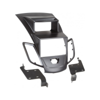 2-DIN Paneel Ford Fiesta met Multifunctioneel display 2008-2017 - Kleur: Zwart