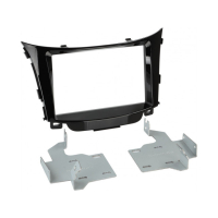 HYUNDAI i30 2-din inbouwpaneel 2012-2017