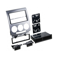 MAZDA 5 2005-2010 1& 2-din montage paneel