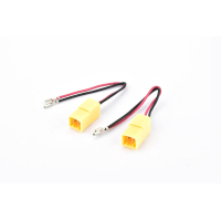 Huismerk 4/659 2x Luidsprekerconnector GEEL