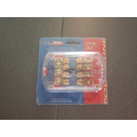 Caliber PFB34 - zekering- stroom verdeelblok -  3x 25mm2 ingang - 4x 10mm2 uitgang