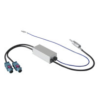Phonocar Duplex antenne 8/559 - 2x Fakra aansluiting naar DIN