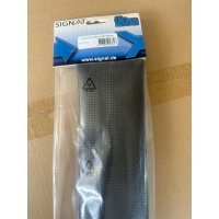 Signat S201012 -bekleding "carbon look" zwart - afmeting 100x 140cm