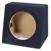 C1015 -10 inch gesloten behuizing - kleur: zwart - inhoud: 15 liter