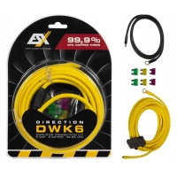 ESX DWK6 - 6mm2 OFC koper aansluitset