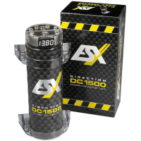 ESX DC1500 - 1,5 Farad condensator met ingebouwde verdeelblok