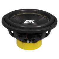 ESX QXE15D2 - 1500 Watt RMS vermogen - 2x 2 Ohm impedantie