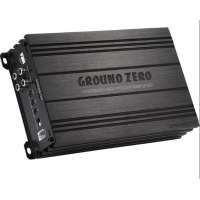 Ground Zero GZHA Mini Two - 2x 130 Watt RMS - 550 Watt RMS gebrugd - NU met GRATIS 20mm2 kabelset compleet