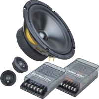Ground Zero GZRC 165.2SQ - 2x 120 Watt RMS - 3 Ohm impedantie - SQ compo-set