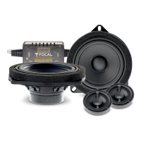 Focal IS-BMW100L - luidspreker upgrade-  2x 40 Watt RMS vermogen - "large"basket