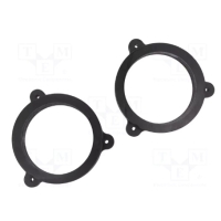 Huismerk MDF-luidsprekerringen- Dacia Logan/Sandero - Renault Megane III - Renault Clio 2013 -> (rear)