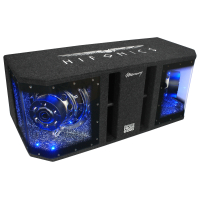 Hifonics Mercury MR-10DUAL - 800 Watt RMS vermogen - 2x 4 Ohm impedantie