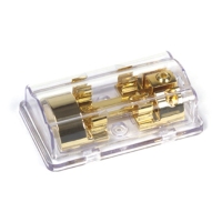 Caliber PFB12PRO - zekering- verdeelblok - 1x 25mm2 ingang - 2x 10mm2 uitgang - 1-aansluit zijde