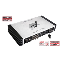 ESX QE900.4 Quantum - 4x 150/225 Watt RMS vermogen bij 4/2 Ohm impedantie - met bass-remote-unit