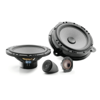 Focal IS-RNS165 - composet Dacia/ Renault / Nissan / Smart / Vivaro / Talento - 2x 70 Watt RMS - 4 Ohm impedantie