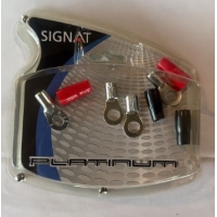 Signat S107010 - 4x aansluitoog 10mm2 - gat 6,4mm - 2x rood + 2x zwart