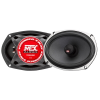 MTX TX669C - 2x 120 Watt RMS vermogen - 4 Ohm impedantie