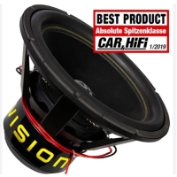 ESX Vision VX-21PRO - SUPER-sub-woofer - 6000 Watt RMS - 2x 2 Ohm impedantie