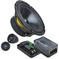 GZRC 165.2SQ-IV - 2x 120 Watt RMS vermogen - 3 Ohm impedantie -  SQ compo-systeem
