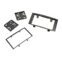 Metra 95-9009 Dash Kit Fits 2004-10 Volkswagen Touareg and Touareg 2 models — double-DIN radios
