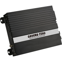 GroundZero GZRA2HD - 2x 285 Watt RMS of 1x 900 Watt RMS bij 4 Ohm - met bass remote unit en GRATIS 20mm2 Kabelset compleet