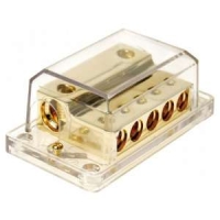 ACV Verdeelblok 2x 50mm2 ingang - 5x 25mm2 uitgang - 30.3601-03