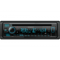 Kenwood KDC-BT560DAB - 1-din CD/USB Receiver met Digitale radio DAB+ en bluetooth technologie - inclusief DAB+ antenne