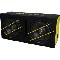 GZIB 2.12SPL - 1400 Watt RMS vermogen - 2 Ohm impedantie (4x2 Ohm)