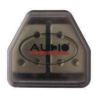 AUDIO SYSTEM  Z-DBG 1-2 - STROOM&MASSA-VERDEELBLOK 2-in-1 : (2x) 25 mm2 ingang - (2x) 2x10/25mm2 uitgang