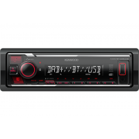 Kenwood KMM-BT408DAB - autoradio usb/bluetooth en DAB+ ontvanger - inclusief DAB+ antenne