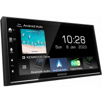 Kenwood DMX7722DABS - 2-DIN autoradio met DAB+, Wireless Android Auto, Wireless Apple CarPlay, USB Mirroring, Spotify, Bluetooth, Runtime-correctie,  lage installatiediepte