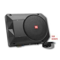 JBL Bass pro SL2 - underseat subwoofer - 125 Watt RMS vermogen