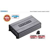 Hifonics ZXS500/2 - Klasse D Digitale 2-kanaals compacte versterker - 2x 150/275 Watt RMS vermogen