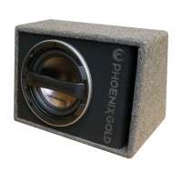 Phoenix Gold Z18AB actieve 8 inch bassreflex kist 125 watts RMS