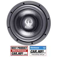 Phoenix Gold ZMAX82 - subwoofer 8 inch - 500 watt RMS vermogen - 2x 2 Ohm impedantie