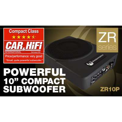 Phoenix Gold ZR10P actieve underseat subwoofer 200 watts RMS