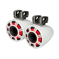 Kicker KA44KMTC114W - 28cm horn tower system wit - 2x 300 Watt RMS