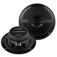 Renegade RXM62Z - marine luidsprekers 16,5 cm - 2x 100 Watt RMS vermogen - 3 Ohm impedantie - Zwart