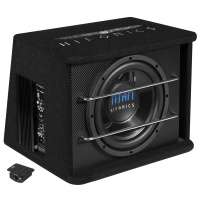 Hifonics TSA 300R - 12 inch gepoorte actieve behuizing - 300 Watt RMS vermogen (met bass remote unit)