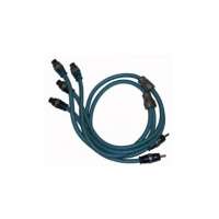 Necom SI-R2T - reference serie - contra y-splitter - 2 male -> 4 female (triple shielded)