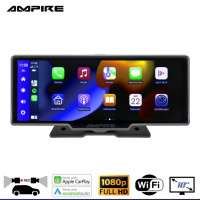 Ampire CPM-103 - 10 inch Smartphone Monitor - Wifi - Apple Carplay / Android Auto met dashcamera