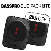 JBL BassPro Duo Pack Lite - 200 Watt RMS vermogen
