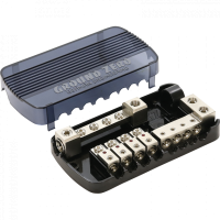 GZDB 4.50/8.20 MANL - Verdeelblok - 2x50mm2 ingang - 4x 20mm2 uitgang voor zowel stroom- als massadraad
