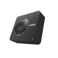 Audison APBX 8 DS - 4+4Ohm Subwoofer in behuizing - 250 watt RMS