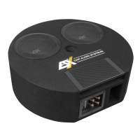ESX DBX800Q - 400 Watt RMS vermogen - 2x 2 Ohm